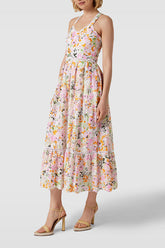 Paige Fiori Midi Dress